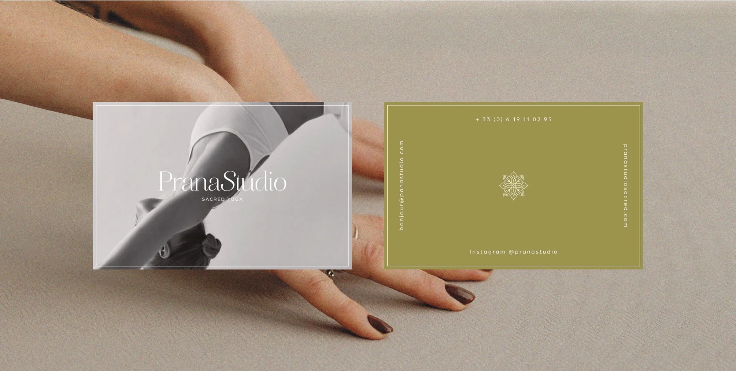 Carte de visite studio de pilates