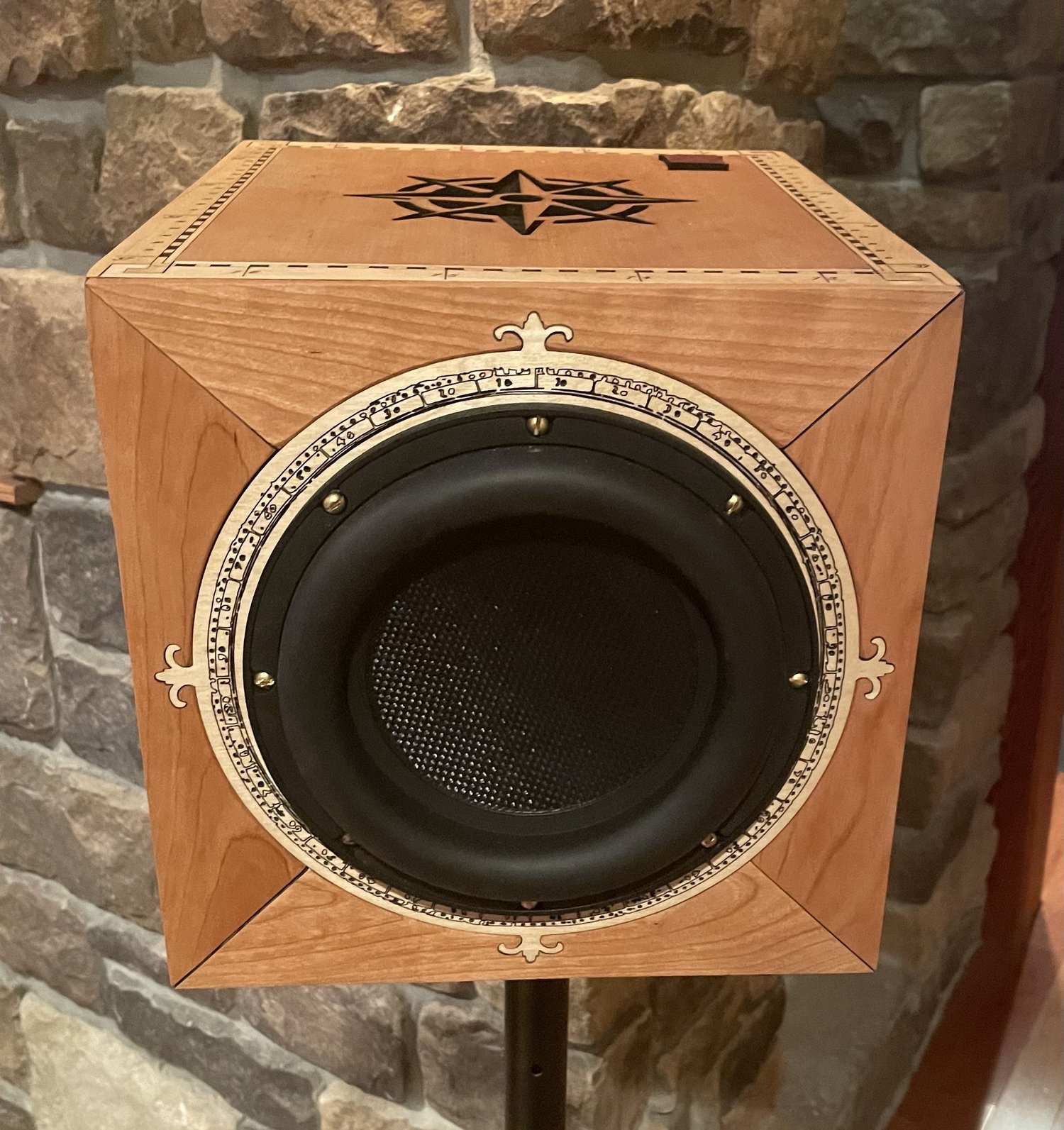 12 x 13 in aperiodic subwoofer