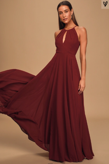 ivory-and-beau-blog-be-there-for-your-girl-gang-finding-the-perfect-bridesmaid-dresses-special-occasion-dresses-wedding-dresses-bride-bridesmaid-savannah-bridal-boutique-savannah-bridal-shop-lulus-boutique-burgundy-halter-criss-cross-maxi-dress.png