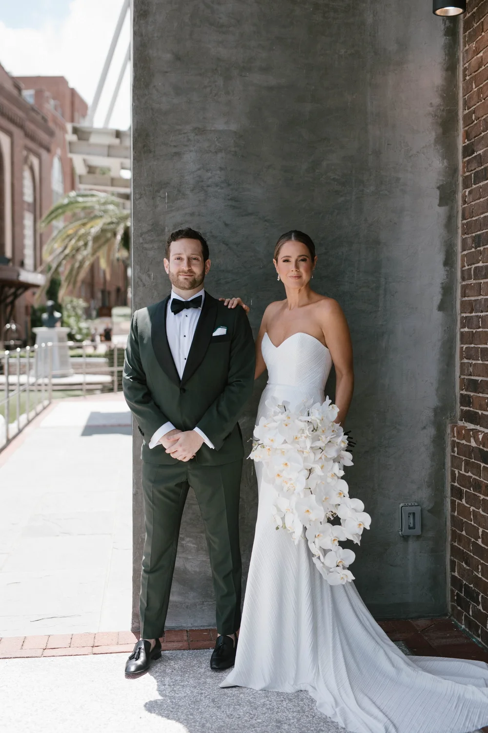 Ivory and Beau Wedding Florist: Brooke and Jake at The Mackey House,  Savannah, GA  Ivory & Beau Wedding Boutique