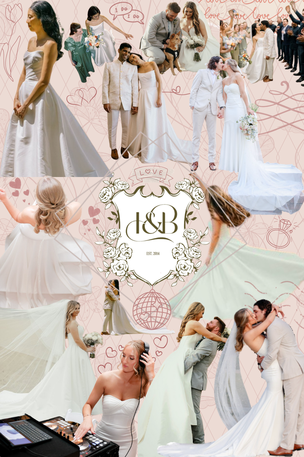 July Ivory & Beau + Camellia Brides: Hailey, Samantha