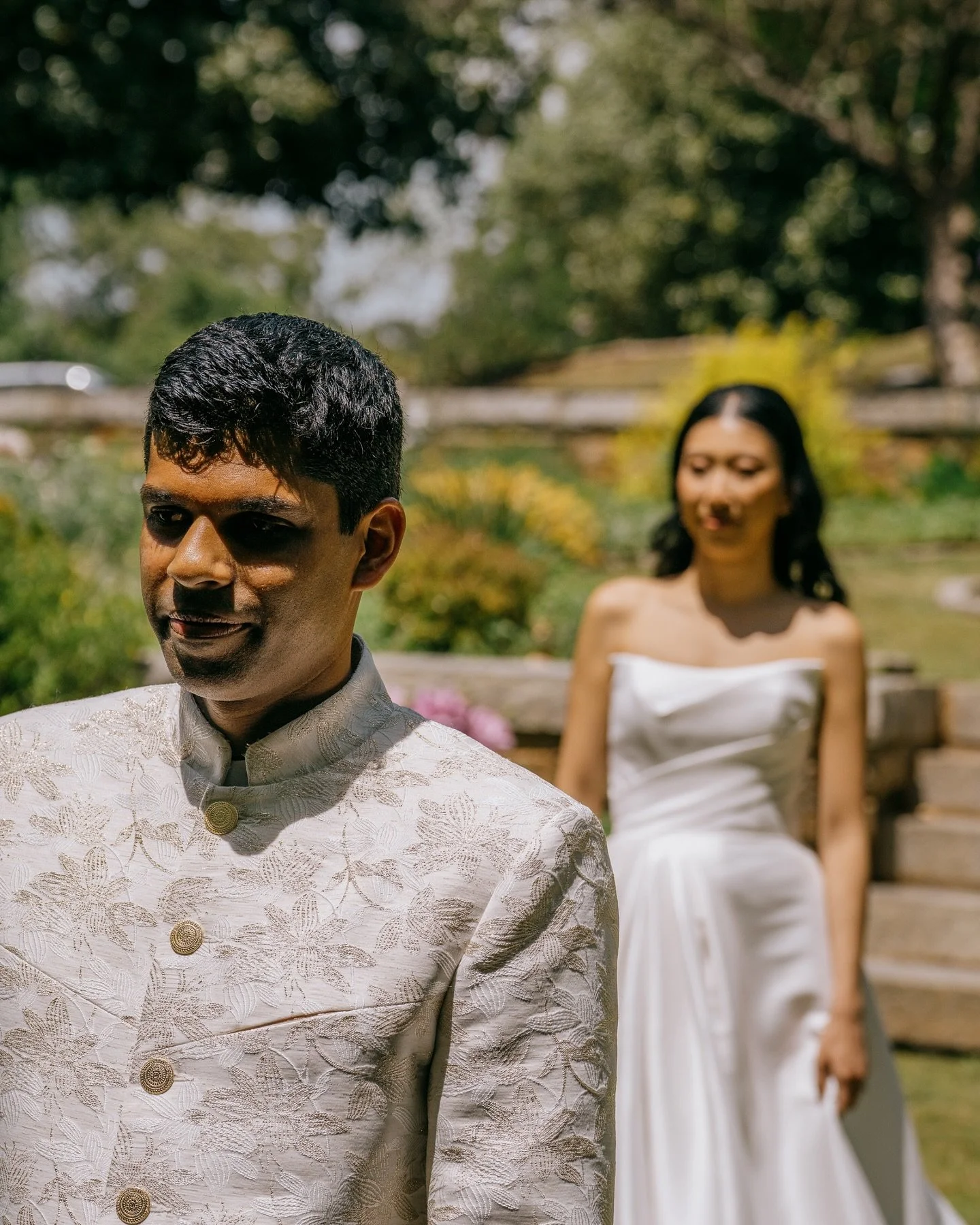 That first look feeling 🥹🤍

There&rsquo;s nothing quite like the moment a groom sees his bride for the first time in THE dress&mdash;the one that&rsquo;s been a secret for so long. We get to see brides fall in love with their gown in our fitting ro
