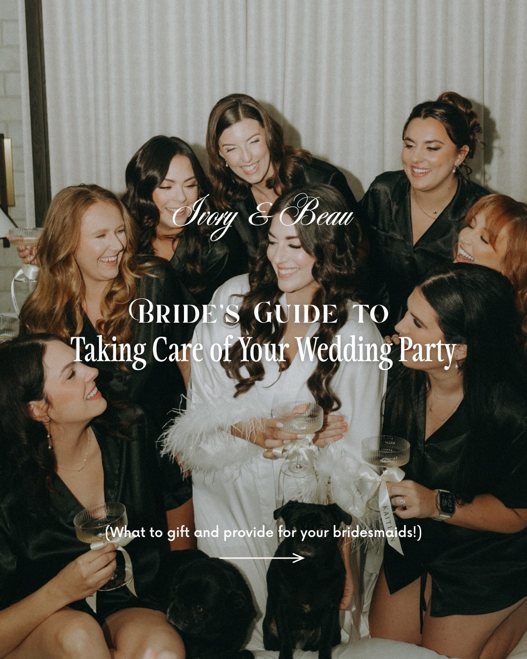 Here&rsquo;s our guide to loving on your wedding party with intention. Thoughtful gifts, sweet getting ready moments, and meaningful details that make the people beside you feel cherished from the very beginning of the day.Head to the blog to read th
