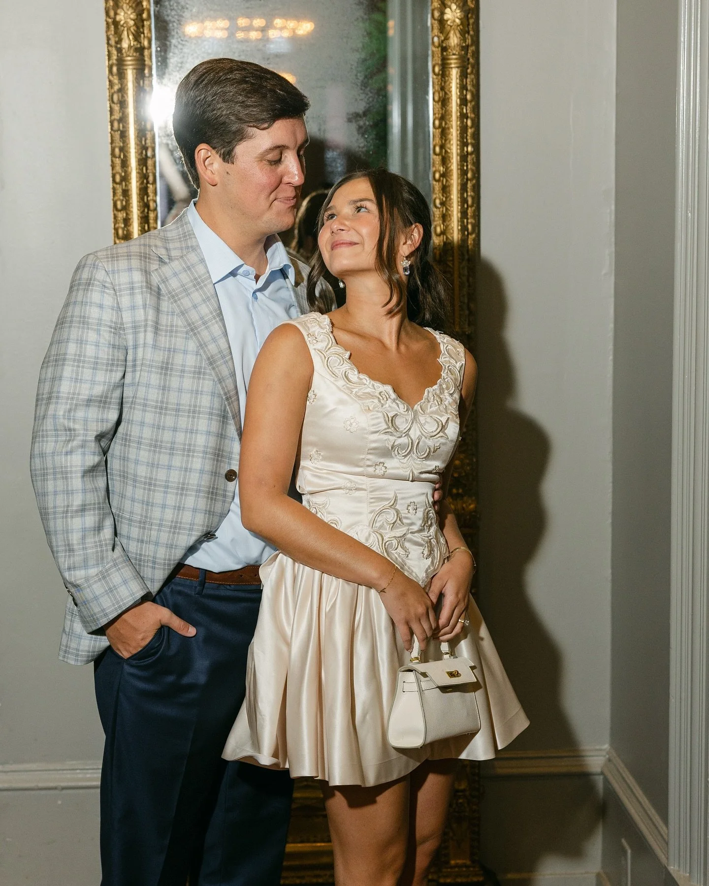 What could be a sweeter way to honor your mom during your wedding weekend than repurposing the dress she wore on her wedding day?! 🤍

Bride: @addielshuman
Venue: @Garibaldi_savannah
Photographer: @devossphotography
Florals: @ivoryandbeau

This senti