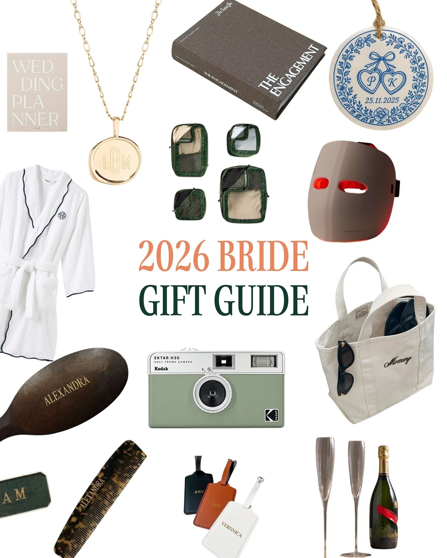 Shopping for a bride-to-be this Christmas? Whether you&rsquo;re a maid of honor, mother of the bride, or a friend searching for the perfect holiday gift, we&rsquo;ve curated our top picks every 2026 bride will love. 💍🎁

From sentimental keepsakes t