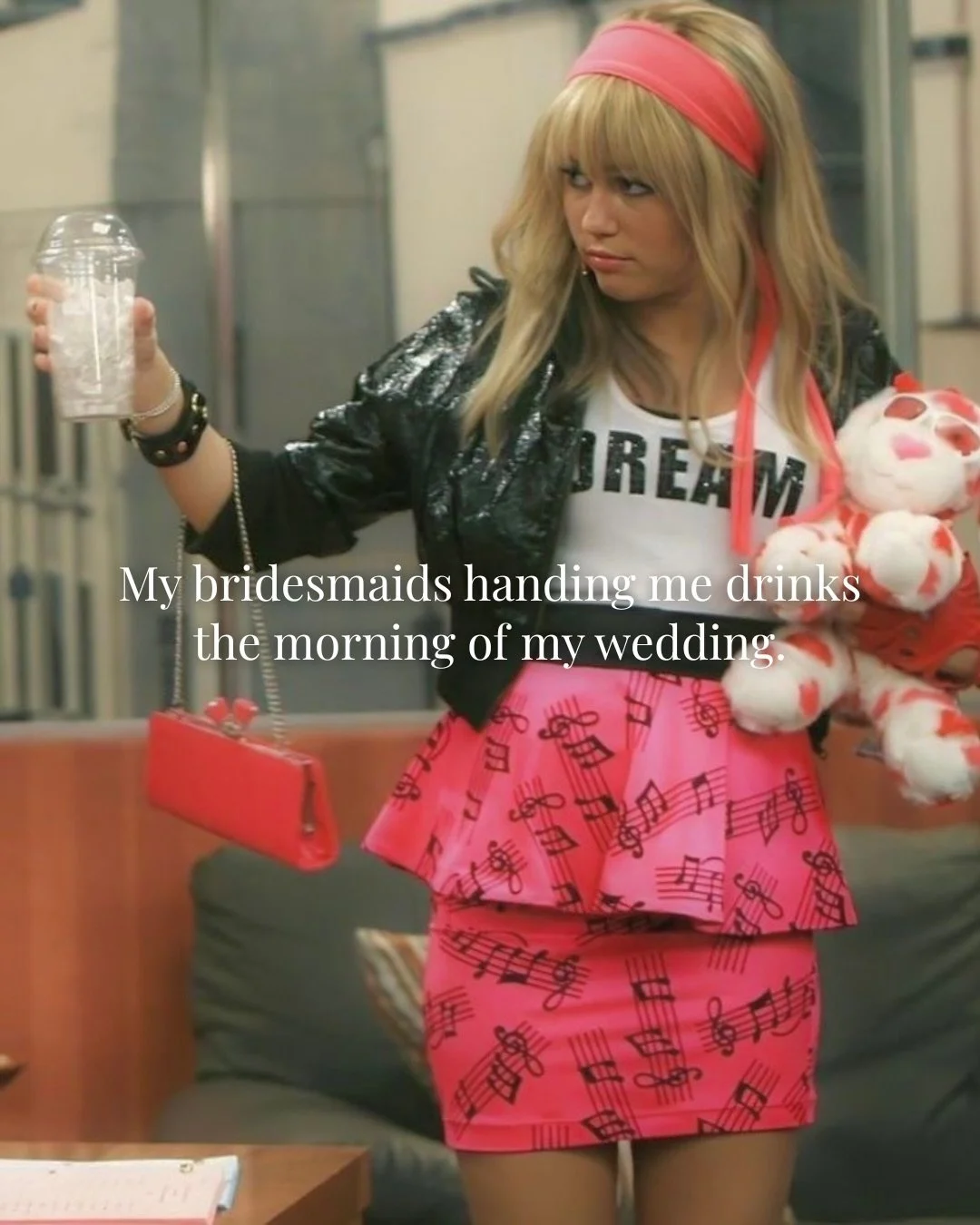 Dreaming of the day we get to see THE Hannah Montana in one of our wedding dresses🤍💌