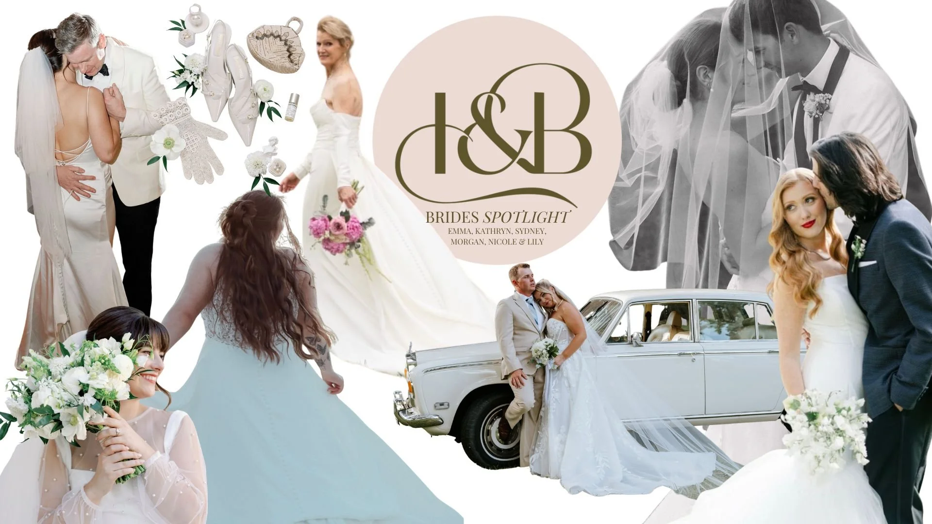 February - May Brides - Ivory &amp; Beau: Emma, Kathryn, Sydney, Morgan, Nicole, Lily