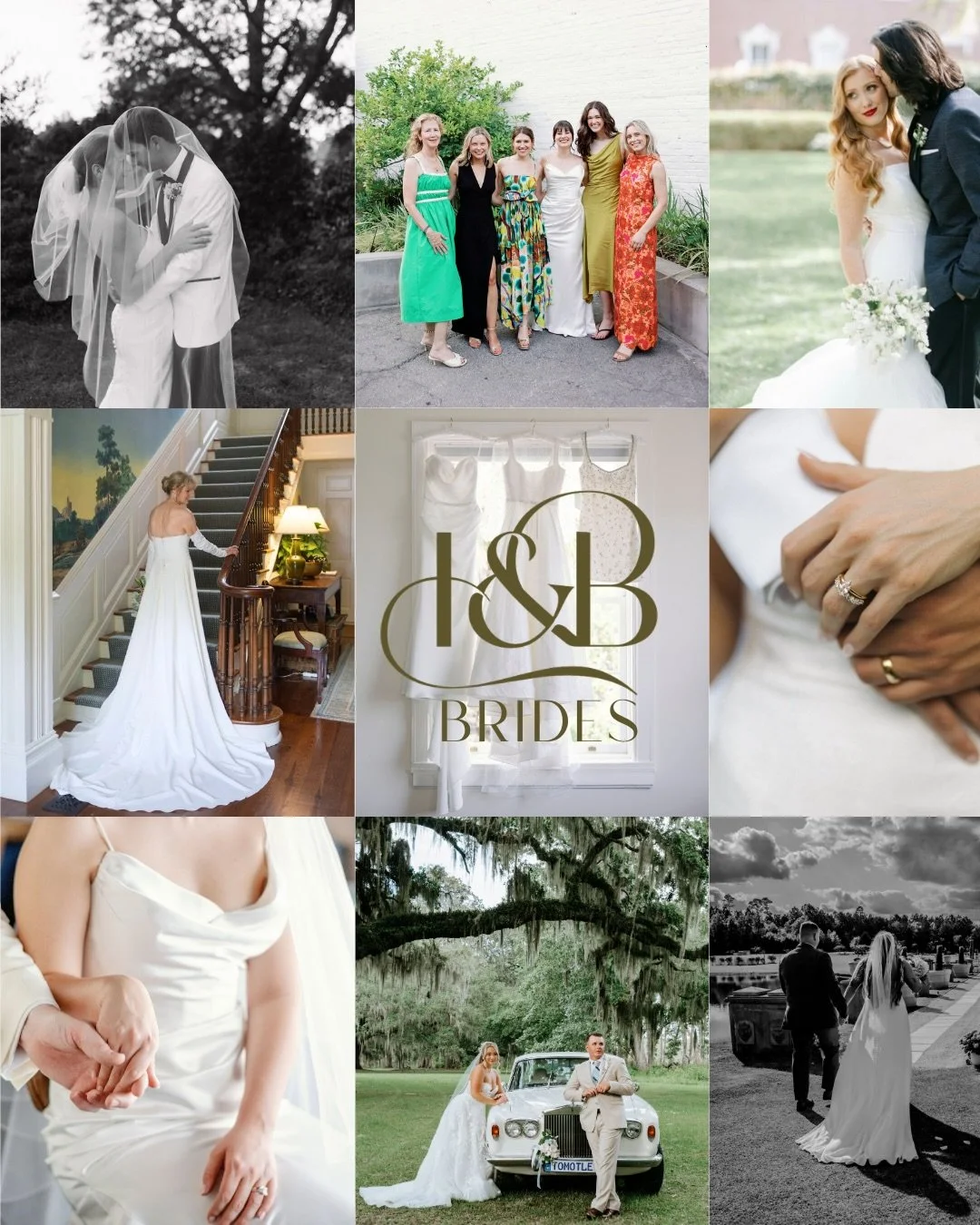 have I mentioned lately how much we LOVE our #iandbbrides!!??!!? 💯👏🏼

these 6 beautiful #realbrides rocked @ivoryandbeau gowns on their wedding day &amp;&amp; we are head over heels for them!! ✨head over to the blog (link in profile) to check out 