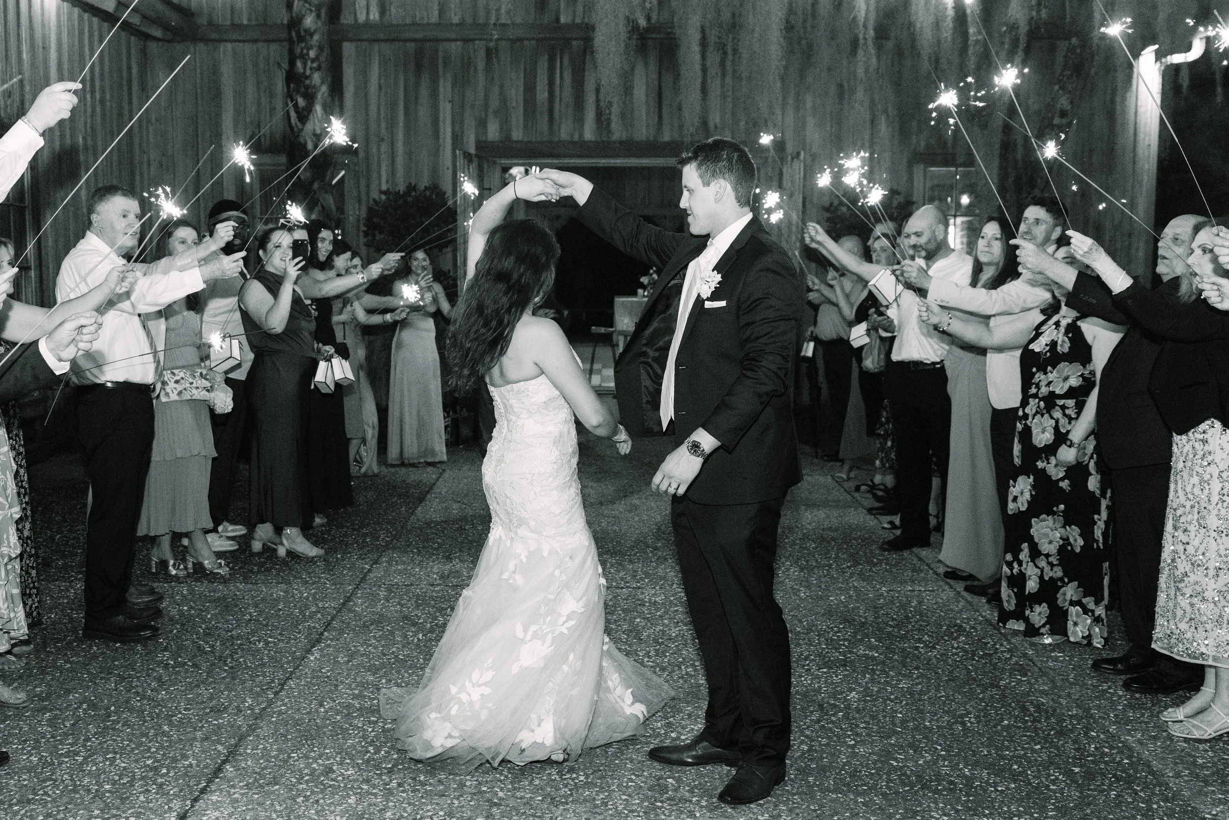 GRAND EXIT AT BOONE HALL EVENTS BOONE HALL PLANTATION & GARDENS CHARLESTON SOUTH CAROLINA WEDDINGS IVORY AND BEAU .jpg