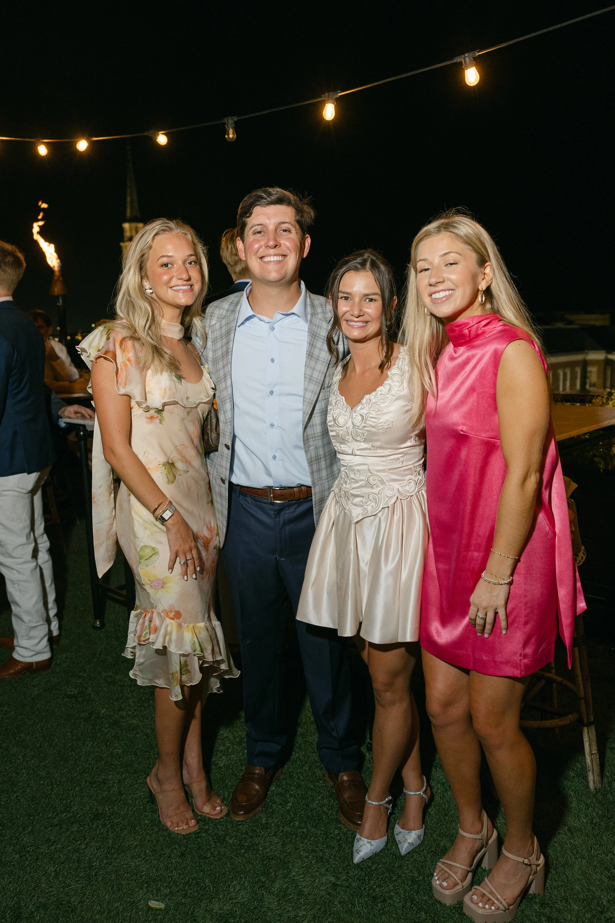 best dressed wedding guests tips for dressing for weddings in the south savannah georgia weddings perry lane peregrin rooftop wedding rehearsal dinner welcome drinks luxury weddings in the south ivory and beau.jpg