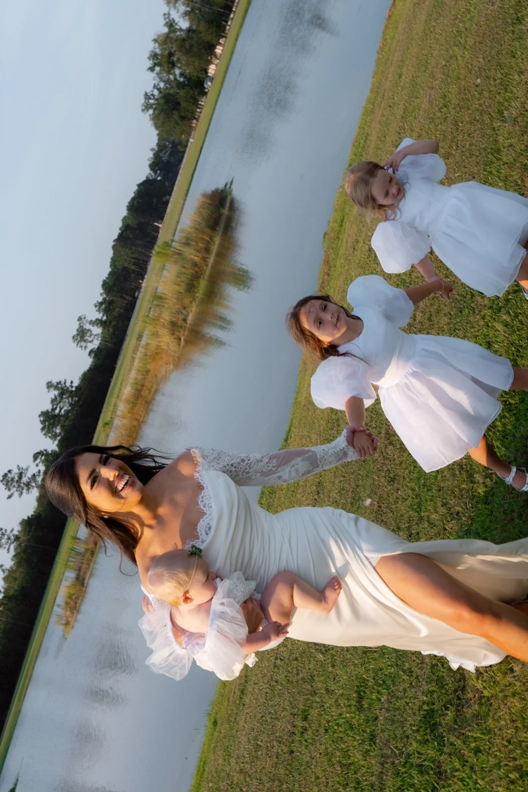 chateau 1800 weddings southern weddings flowergirls with bride adorable wedding photos.jpg
