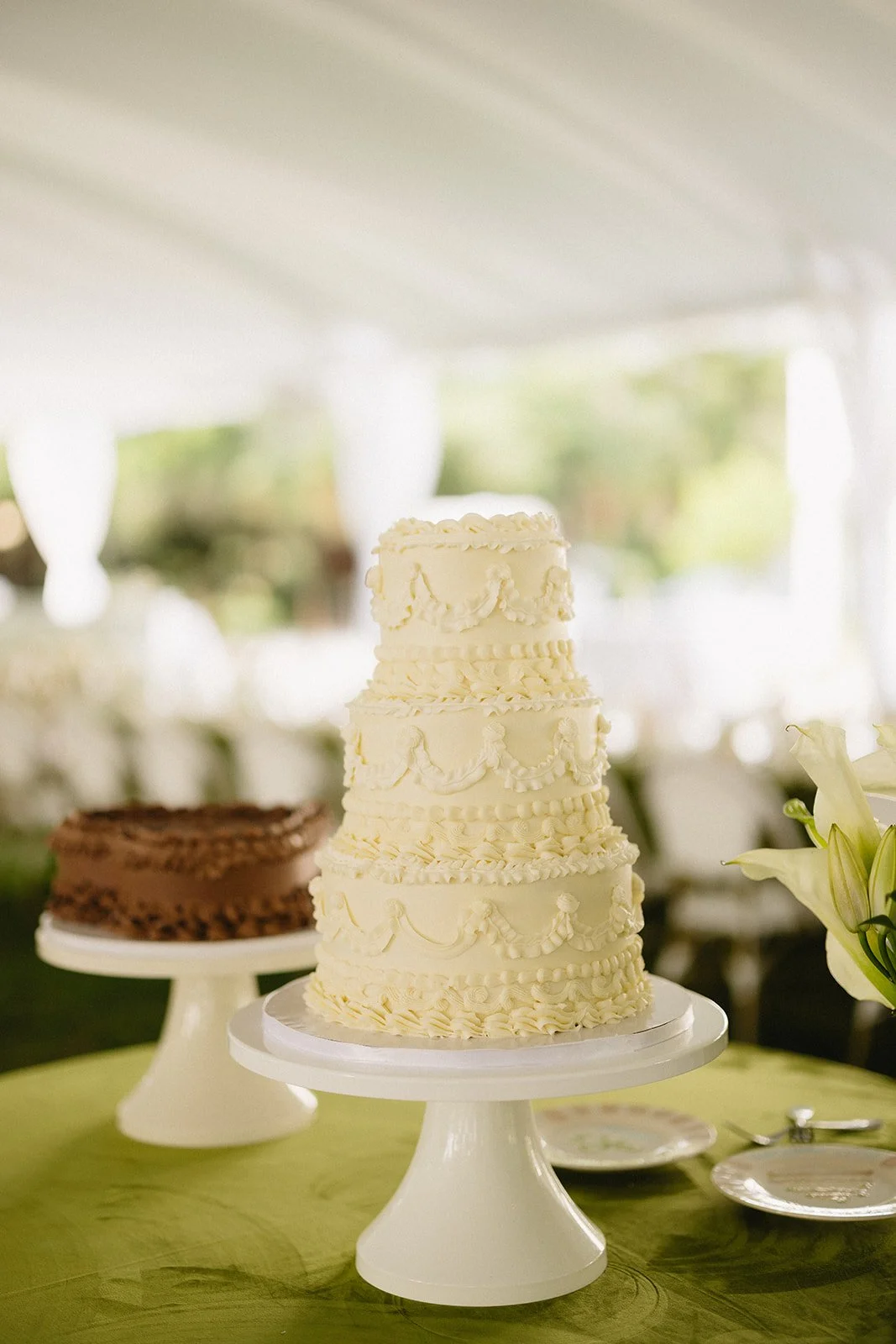wedding cakes traditional wedding cakes for southern wedding at jekyll island club hotel.jpg