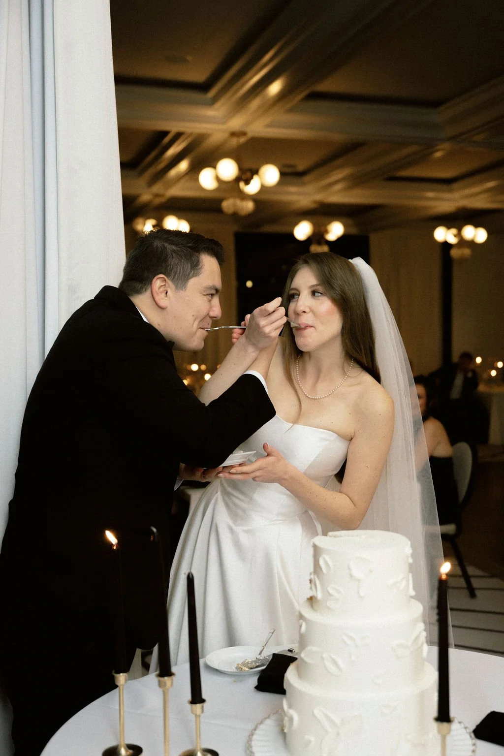 cake cutting at perry lane hotel in savannah georgia.jpg