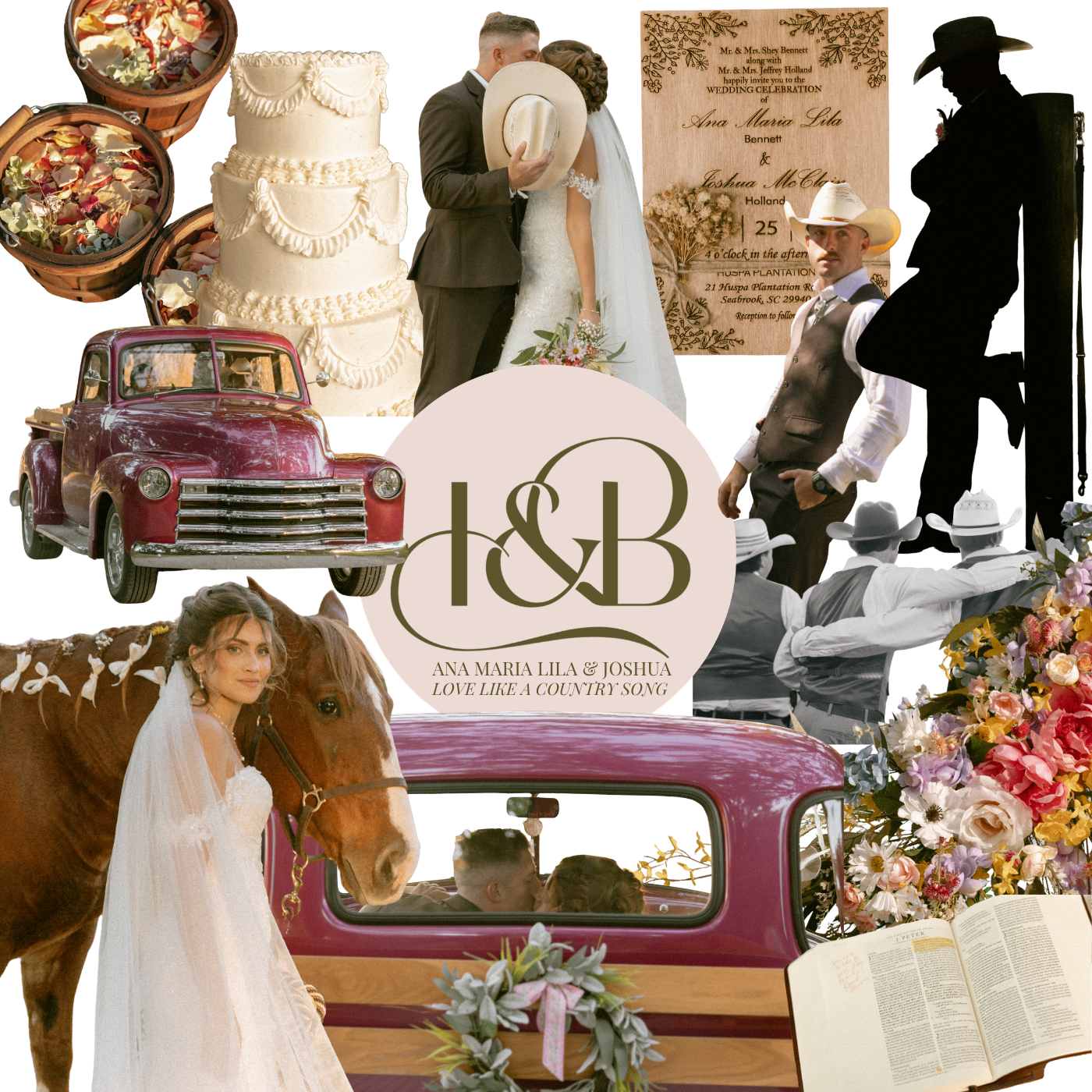 Ana Maria Wedding - Love Like a Country Song