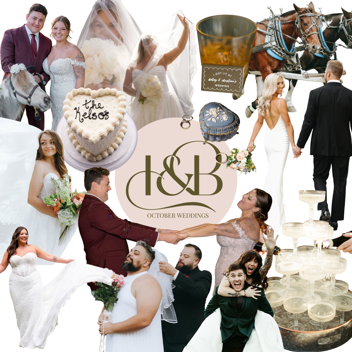 October Brides &amp; Weddings: Kayla &amp; James, Christina &amp; Jarrod, Sami, Page, Suzy and Katey