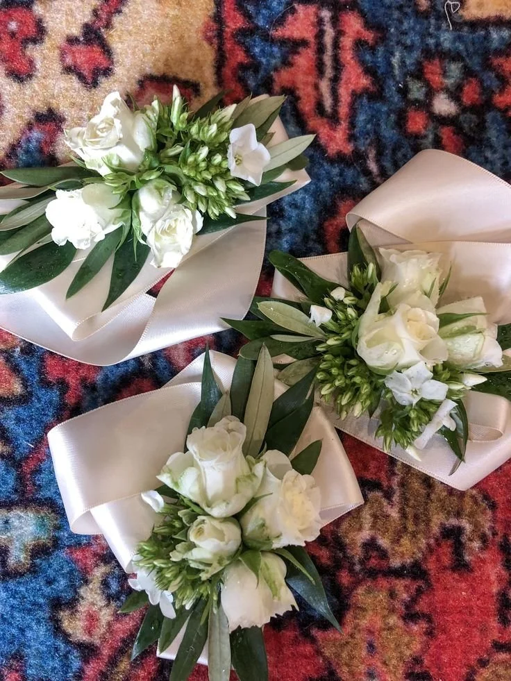 Ivory and Beau Wrist Corsages.jpg