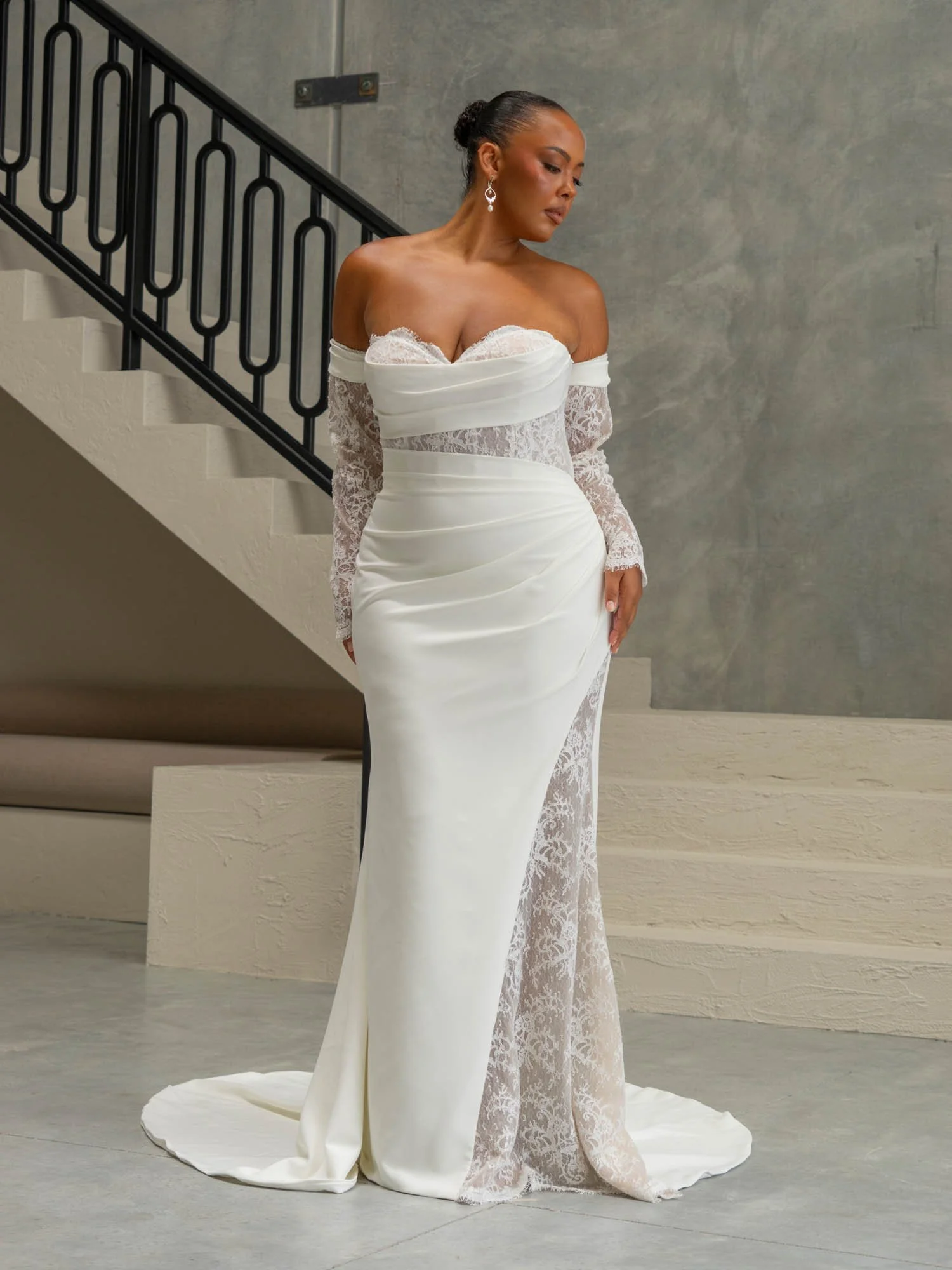 Gray by Evie Young Gown