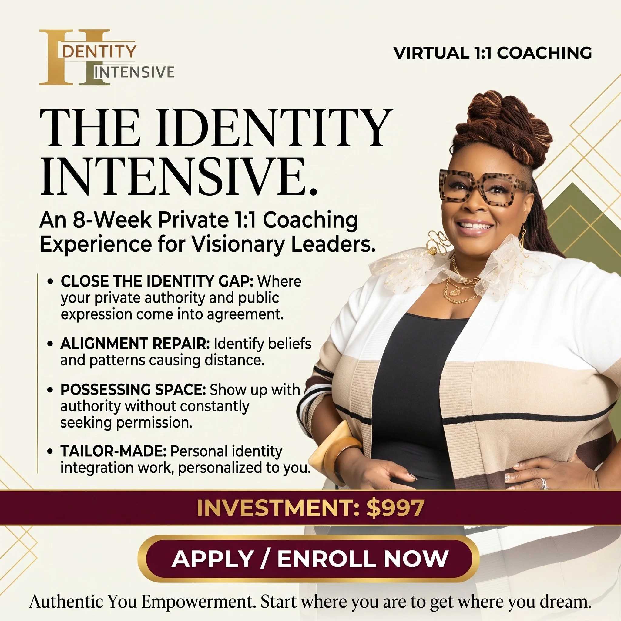 Identity Intensive 1-On-1