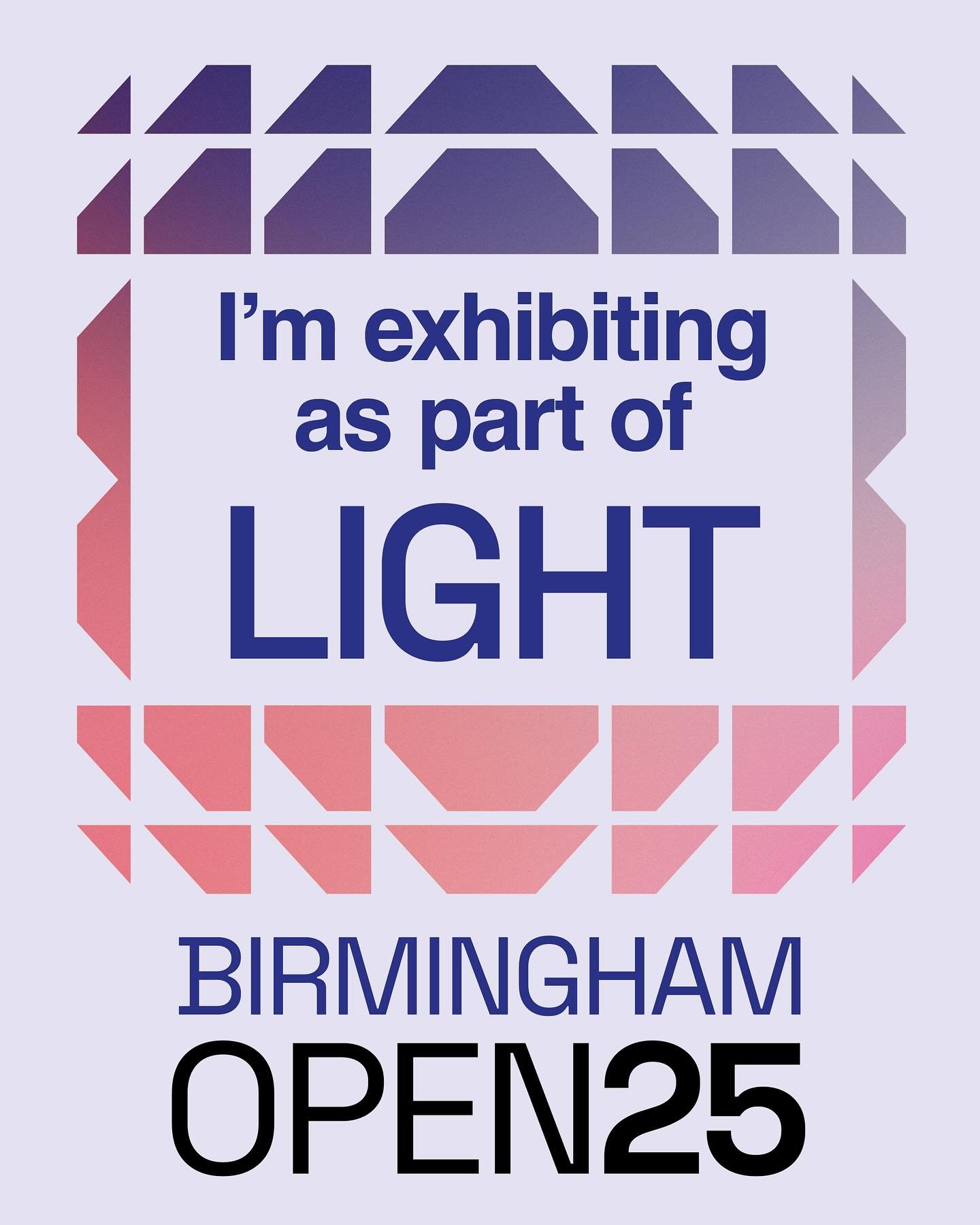 I’m so thrilled that for the second year in the row I’ve been selected for the Birmingham Open 25 exhibition.
It’s always so validating to have my work recognised and massive thank you @millington_ruth for organising this awesome o