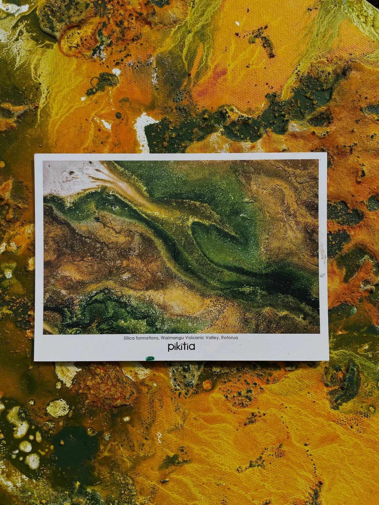 It&rsquo;s all coming together. From the start (this postcard I picked up) to the finished pieces, I&rsquo;ve been agonising over this series since I got back from New Zealand in February and I&rsquo;m pretty much sure all the painting is done.. alth