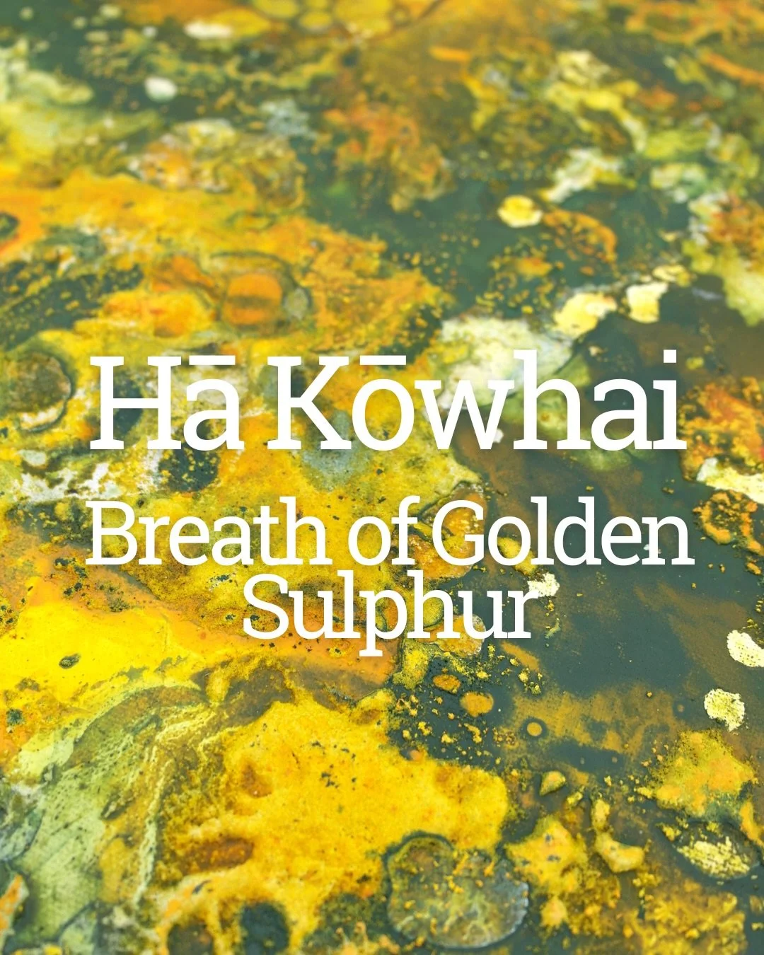 Introducing the second phase of the Geothermal Series. Hā Kōwhai - Breath of Golden Sulphur 🔥

From Māori the two words together reads as though the land is breathing, geothermal, alive and slightly dangerous. The body of New Zealand with volcanic f