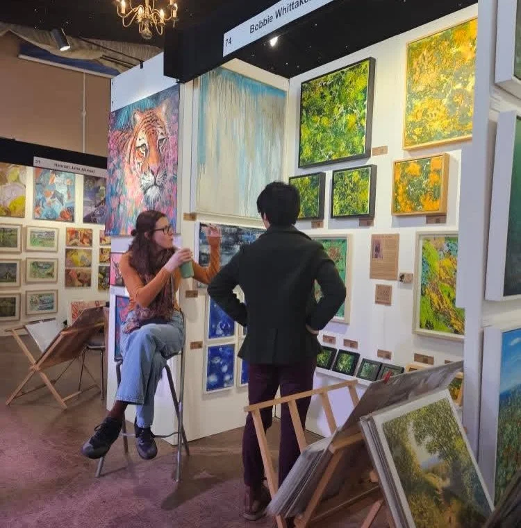 Wow what a day! So many brilliant conversations about my Geothermal work, I love listening to how the work makes people feel and my talking about my process. 

It turns out I actually explain process with my hands with these lovely pictures carried b