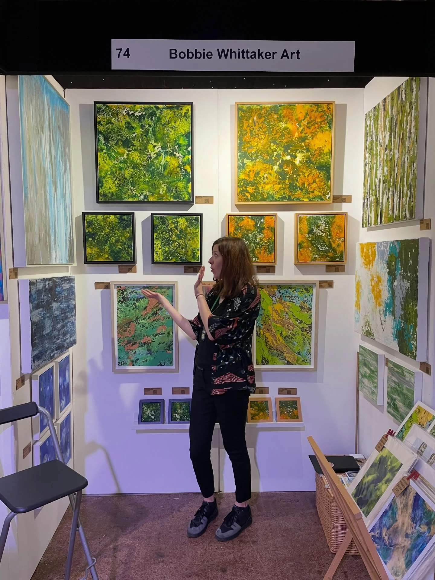 I did a thing! 

Here for the private view of @bathartfair today until 8.30 and then here for Saturday and Sunday 10-6 

Come and see my latest Geothermal Series in real life!