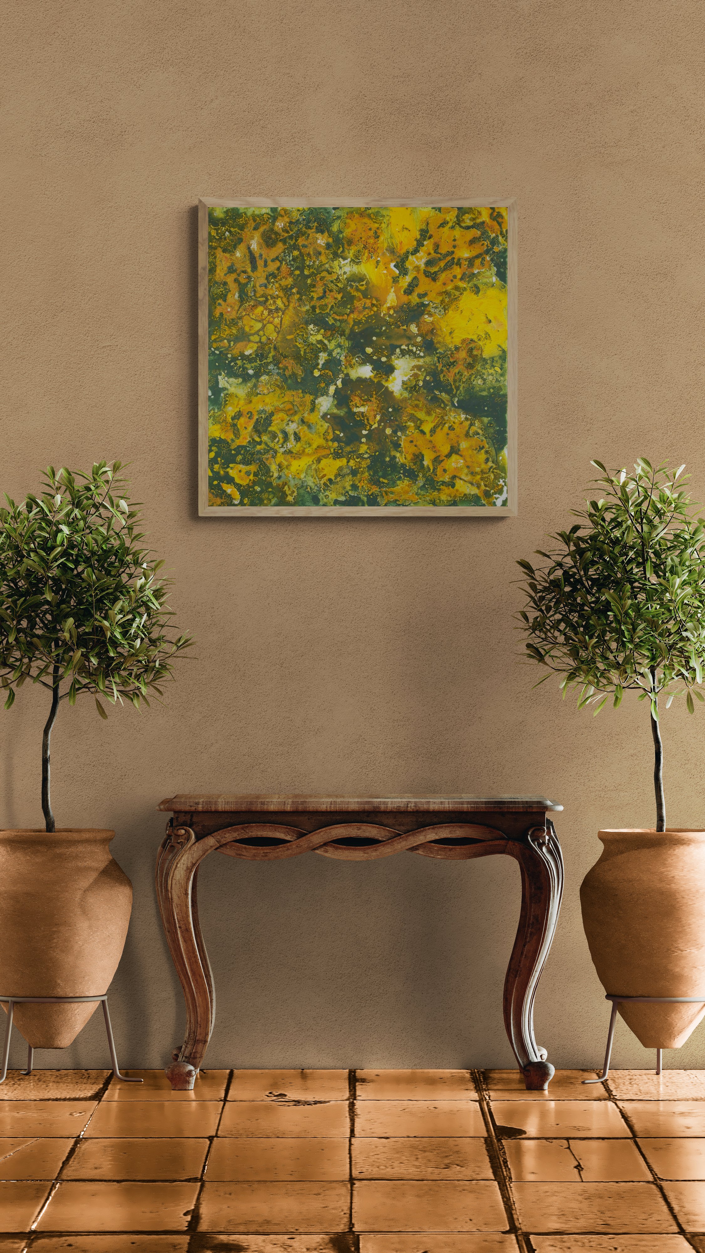 hallway-with-a-wooden-console-table-and-shrubs (1).jpg