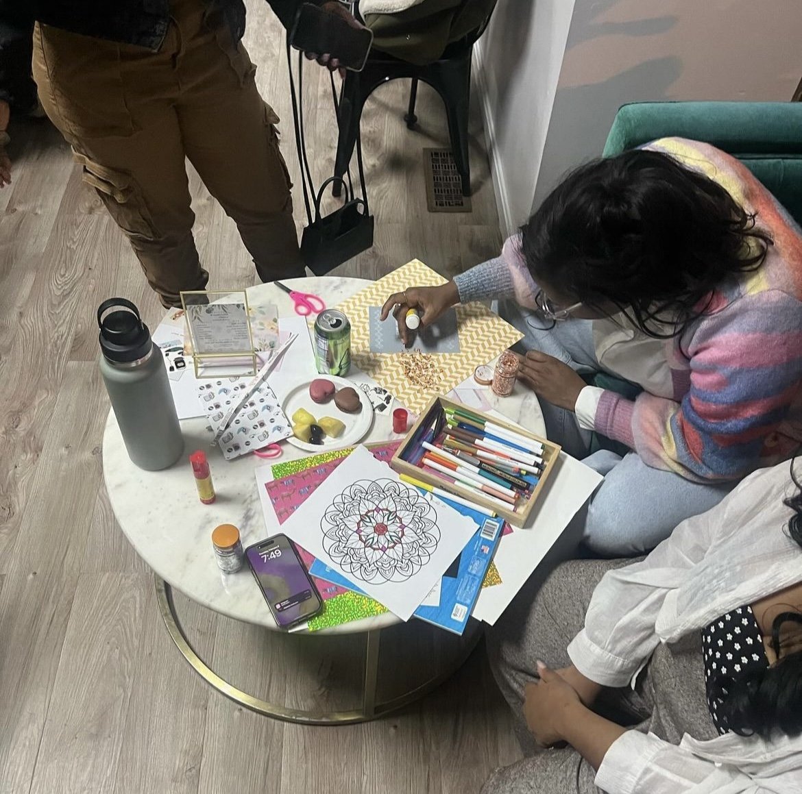 Adult Art Party At Creative Grounds DC