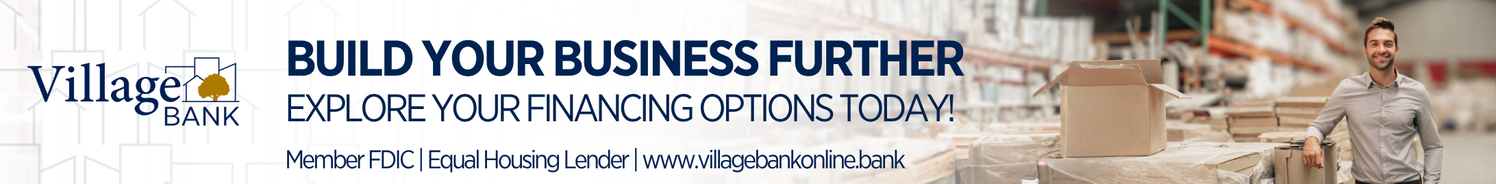 Build Your Business Further Explore Financing Options Today warehouse owner with boxes