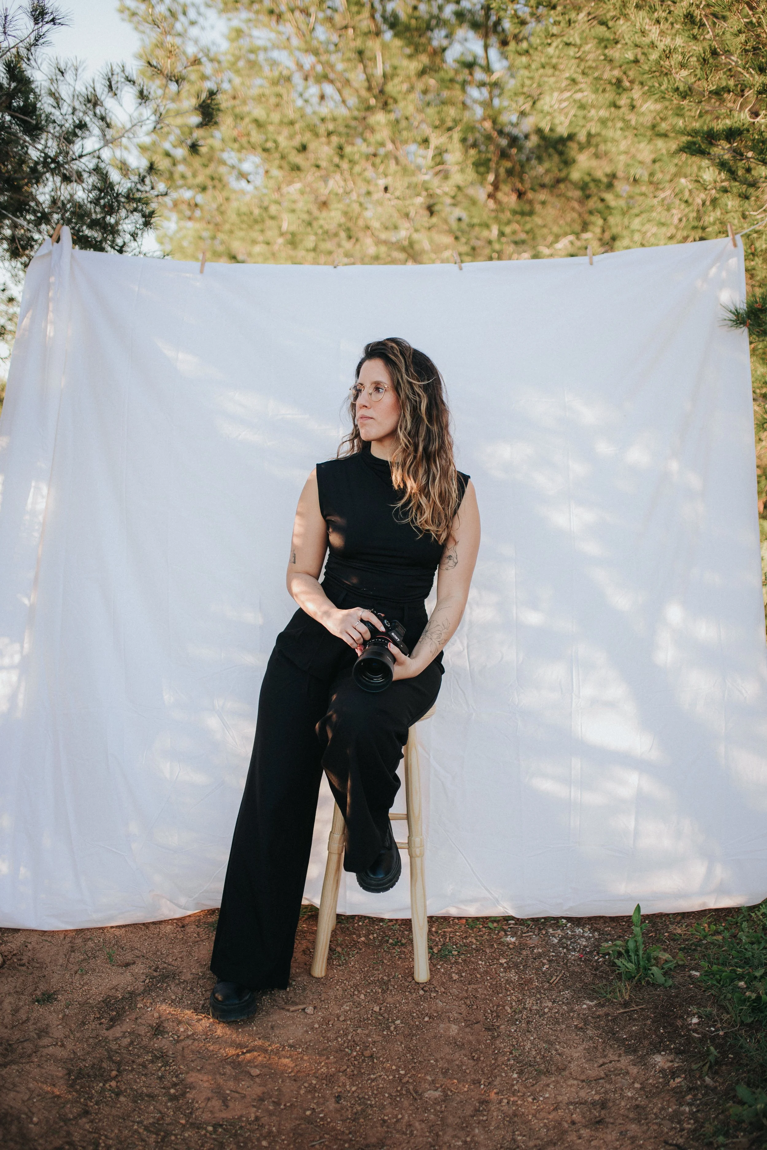 Portrait of wedding photographer Catarina Diniz