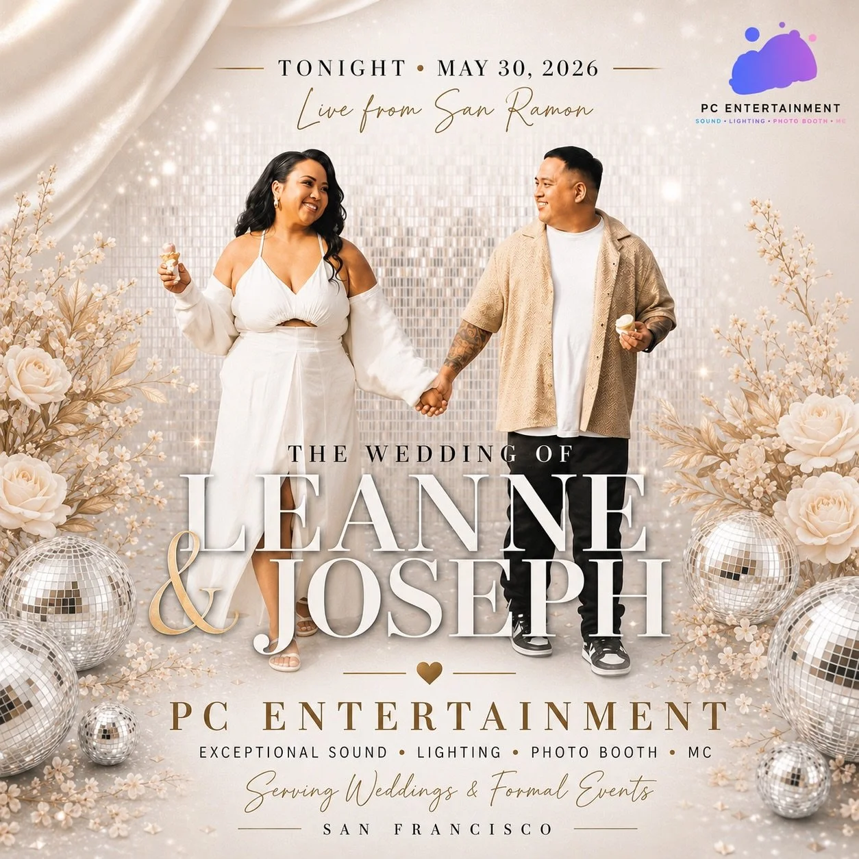 Definitely one of our favorite events ever. Congratulations to Leanne and Joe and thank you for letting us be a part of your wedding.