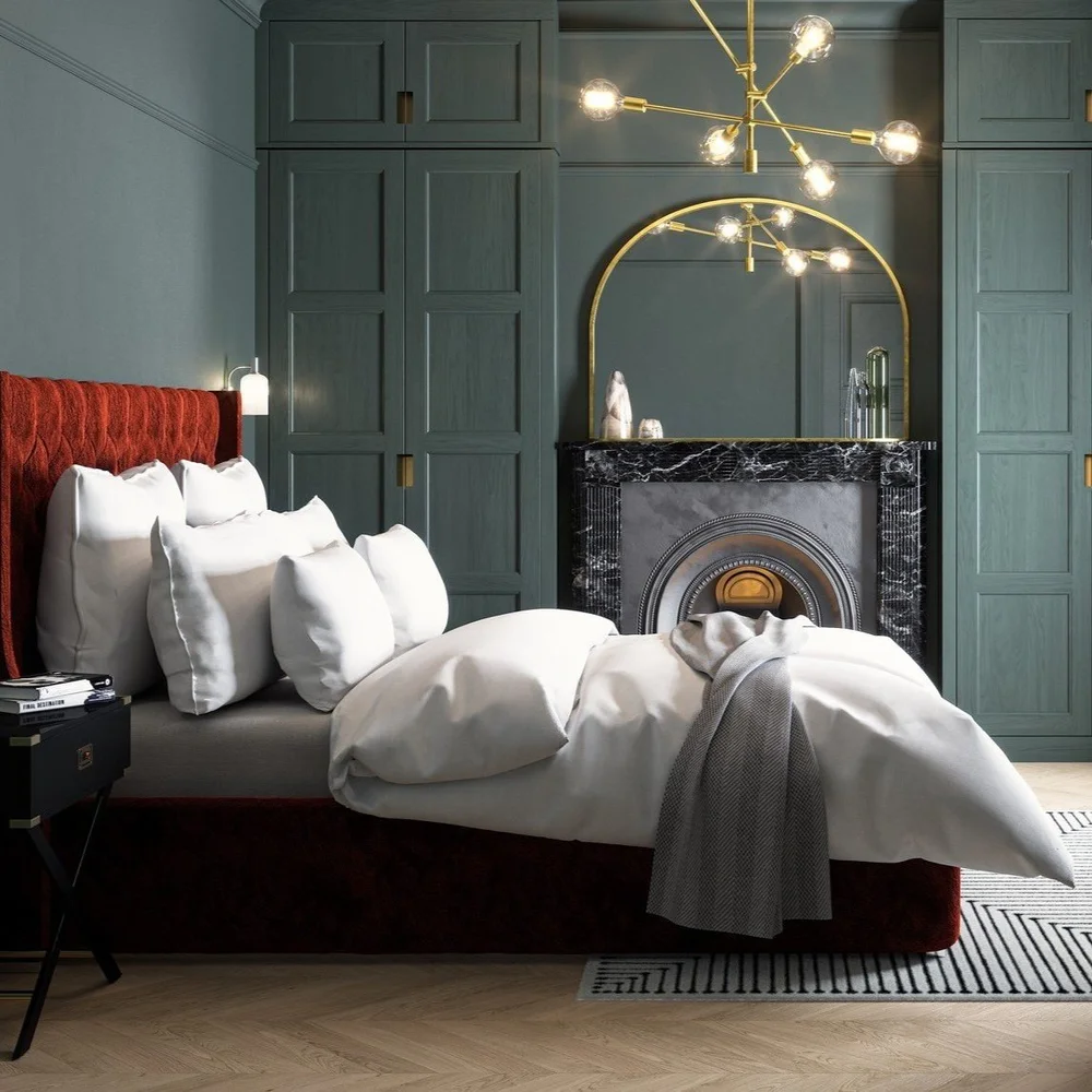 Walls and ceiling to match Mornington Beaded Cabinetry