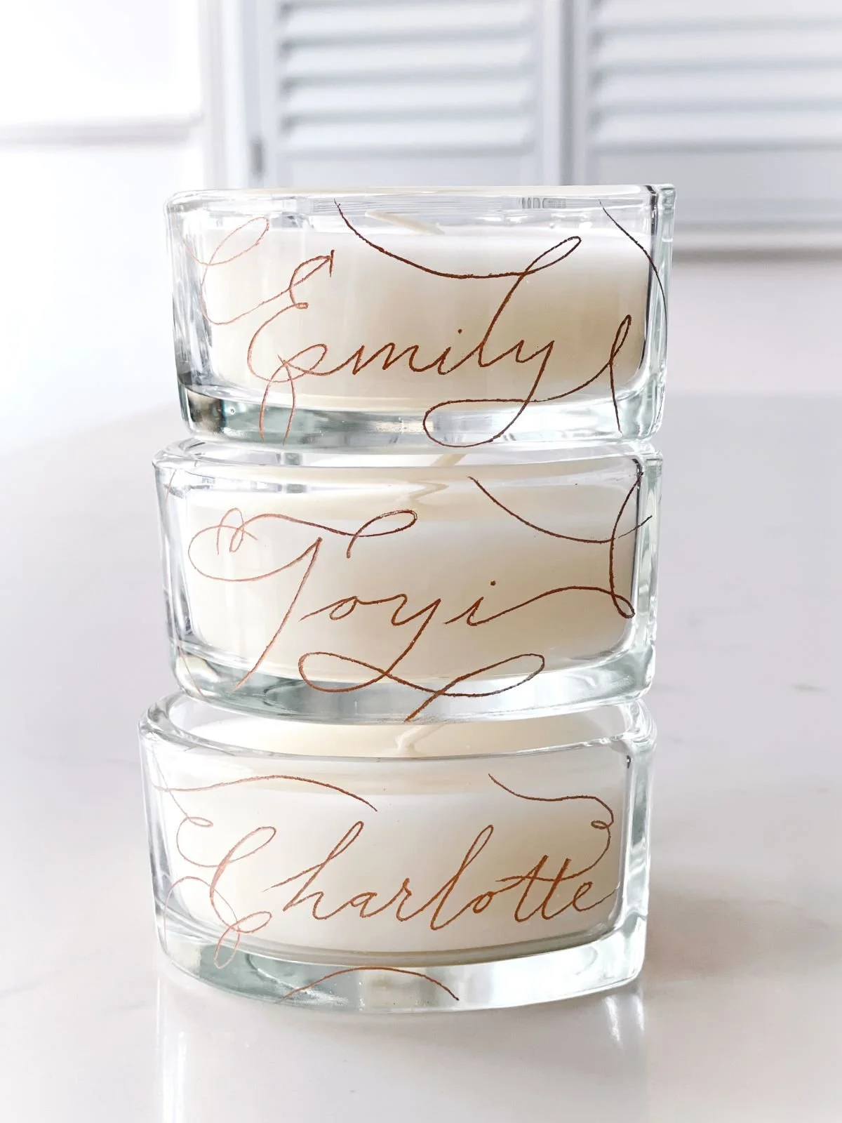 Bridesmaid hand engraved gifts - London wedding calligraphy.JPG