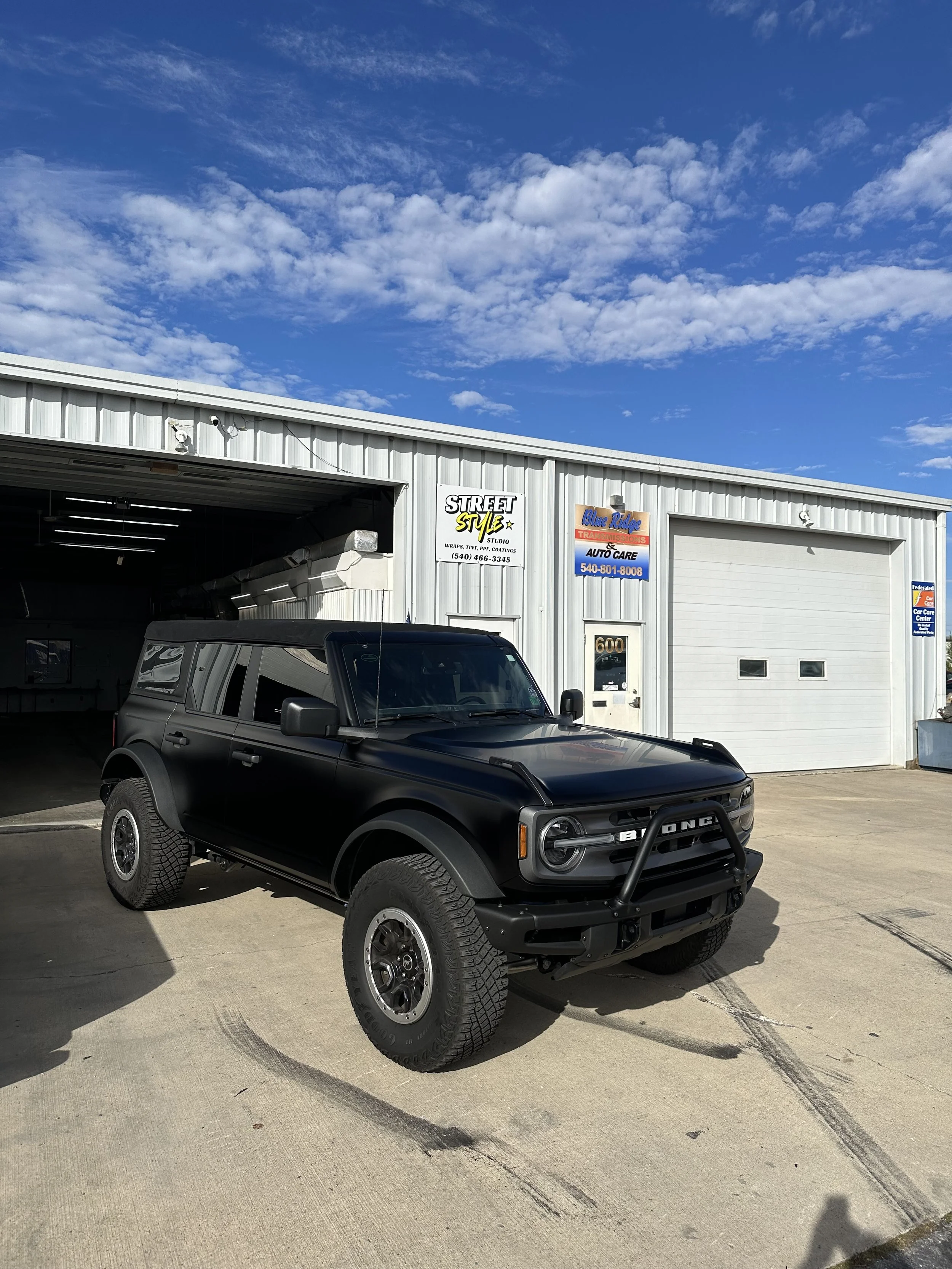 Matte Black Stek PPF Complete Plus Tint