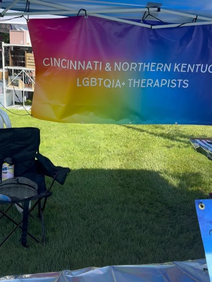 Come visit me today at @cincinnatipride with some incredible LGBTQ+ colleagues! Our booth is in between the Teen & Sober zones!