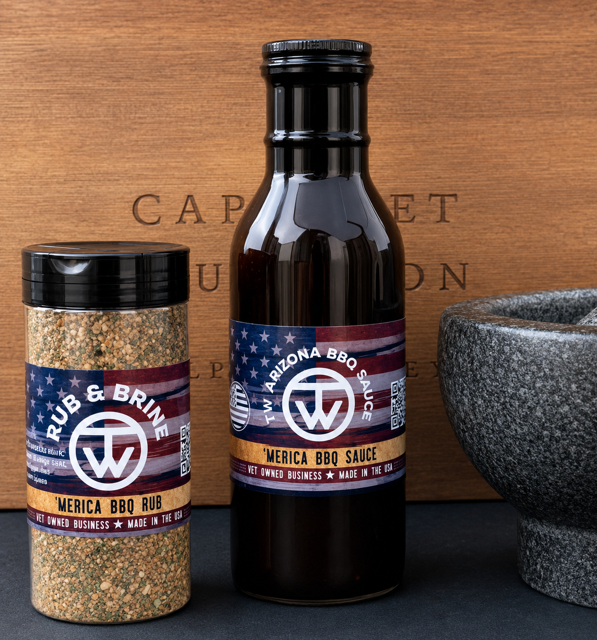 'Merica BBQ Sauce & Seasoning 2 Pack
