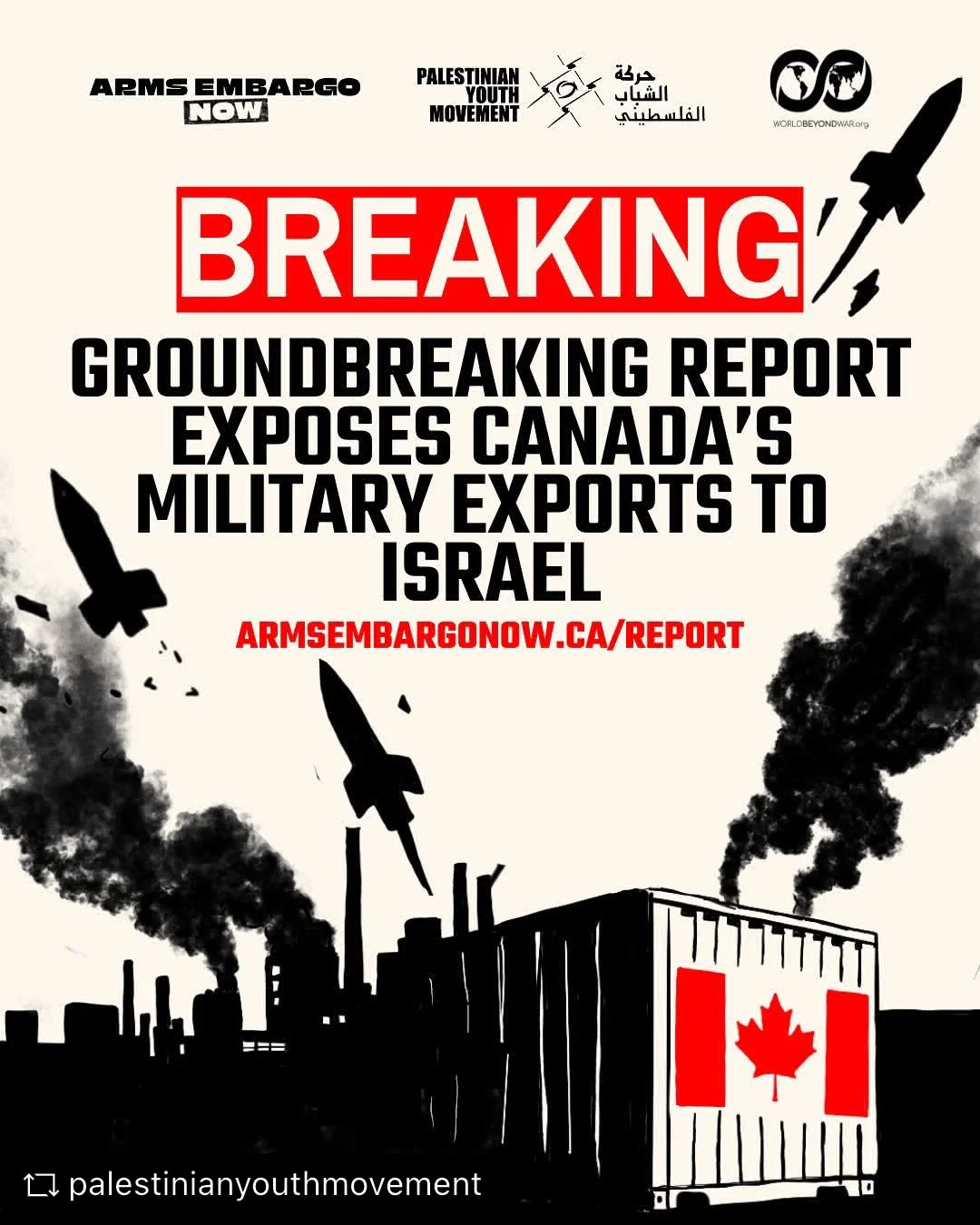 Canada is complicit! 