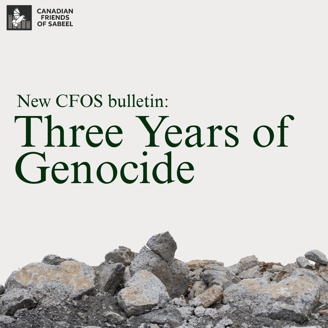 Three Years of Genocide