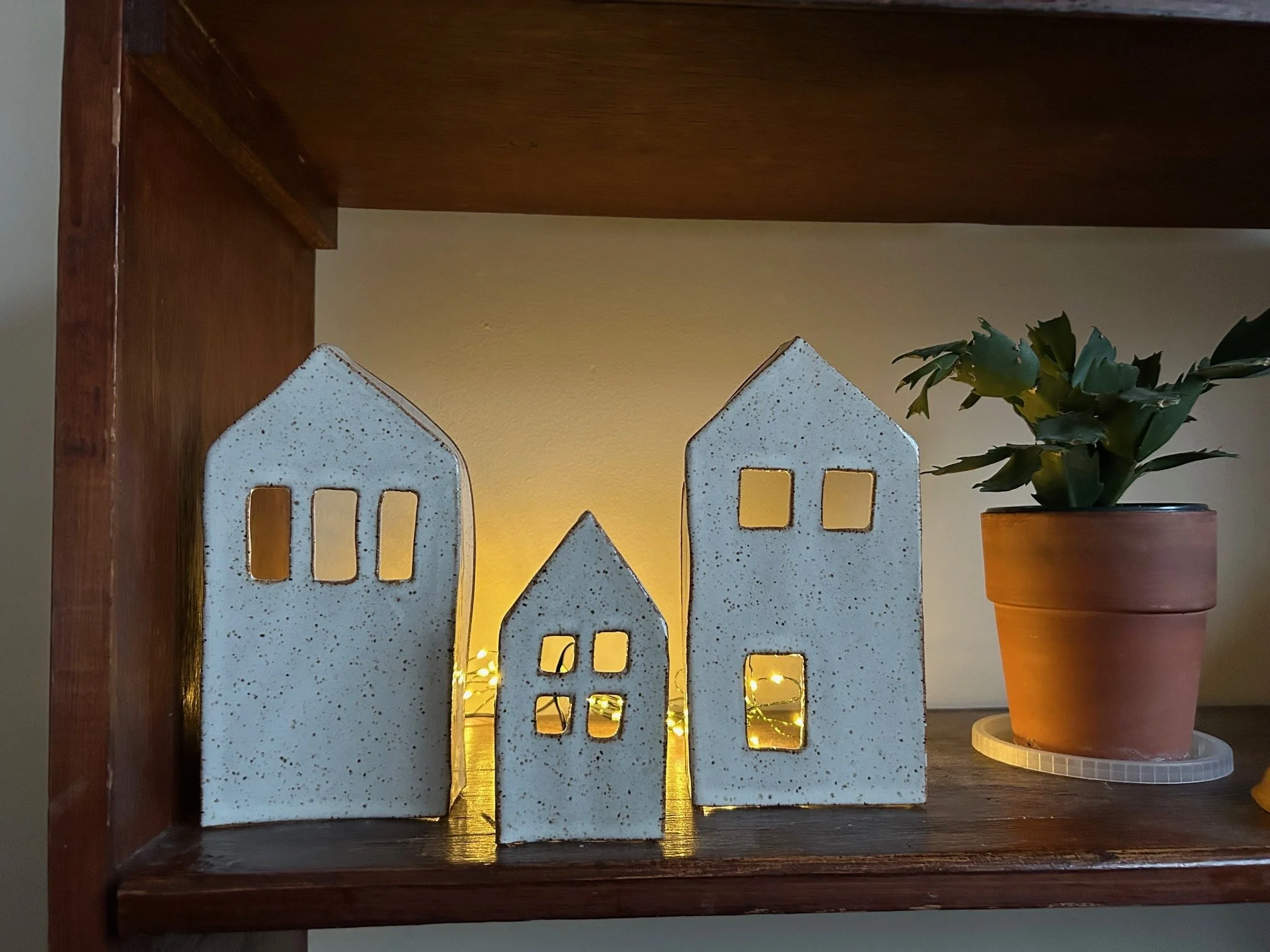 Handmade Pottery Houses