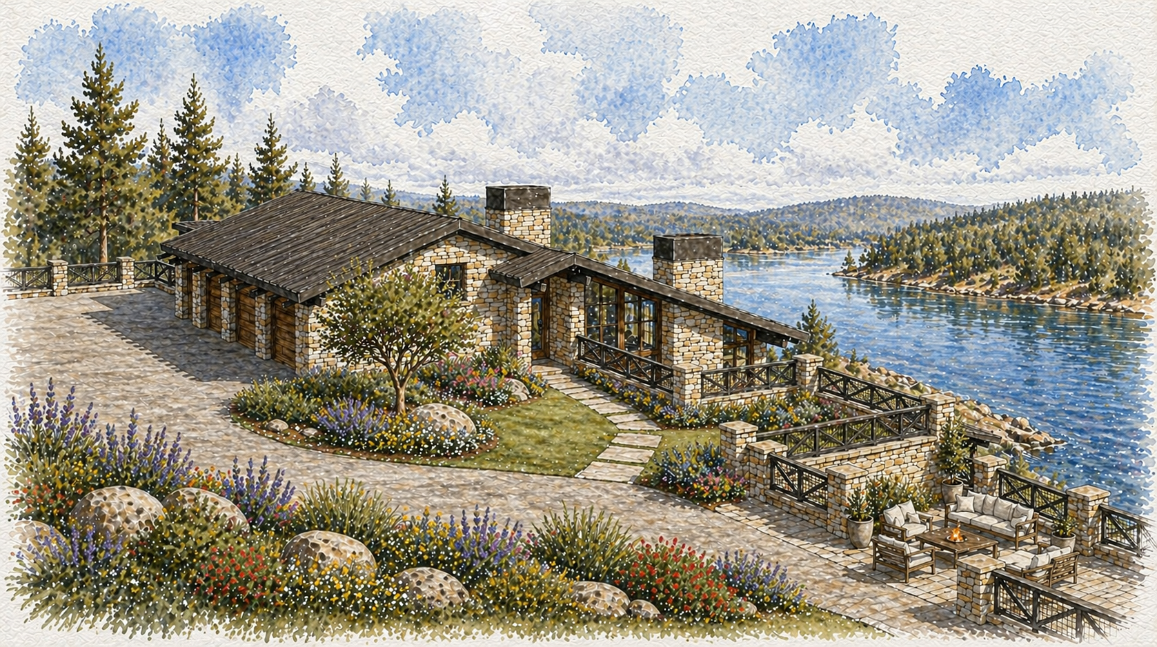 Lake of the Pines Residence