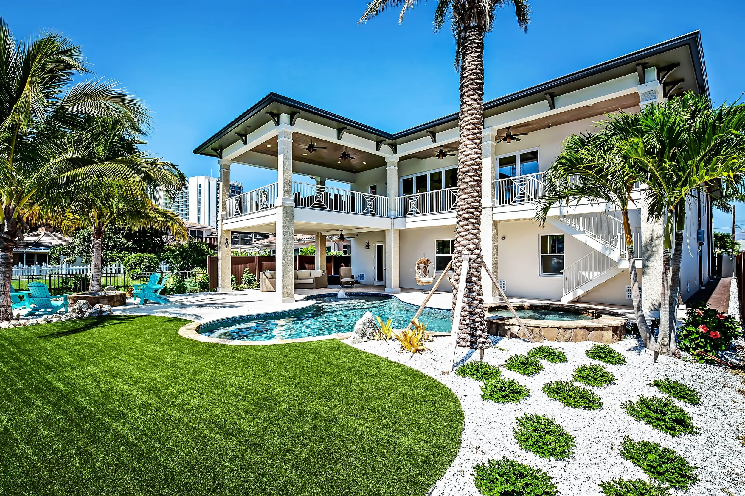 beautiful outdoor living space and whole home remodel Lindross Remodeling