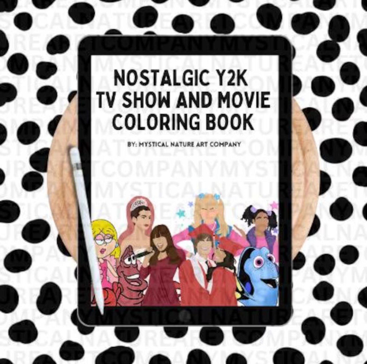 Y2K Disney Coloring Book (20PGS)