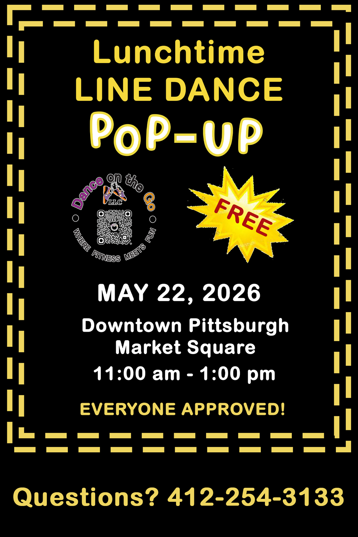 Lunchtime Line Dance Pop-Up