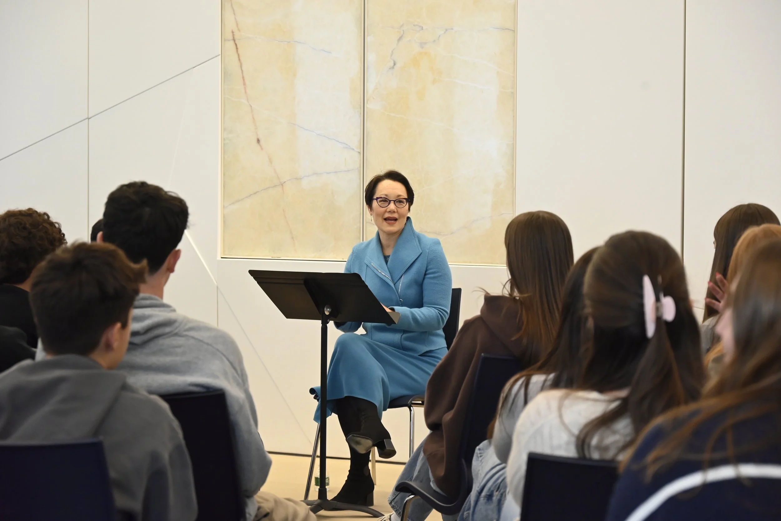 Rabbi Angela Buchdahl Discusses Inclusivity with Grade 11