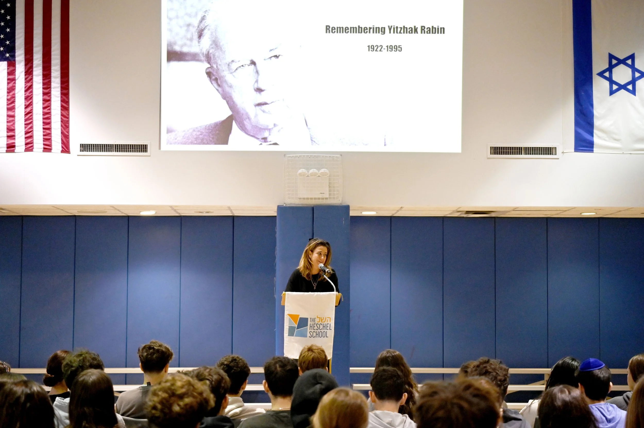 Heschel Commemorates Yitzhak Rabin’s Yahrzeit