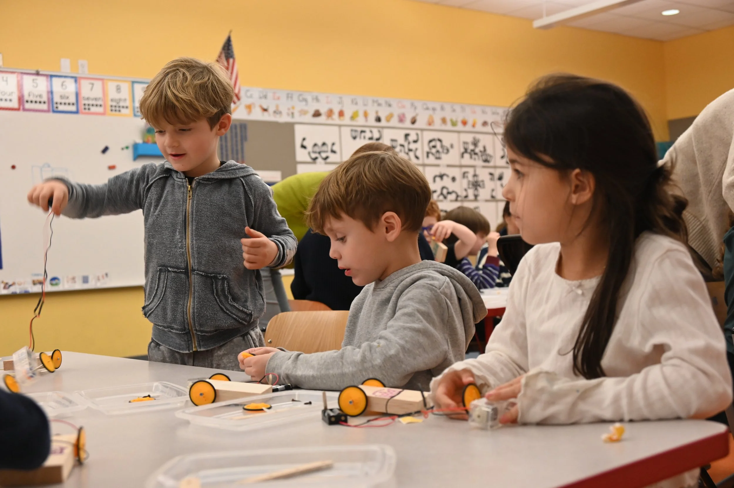 Kindergarten Classes Dive Into STEAM!