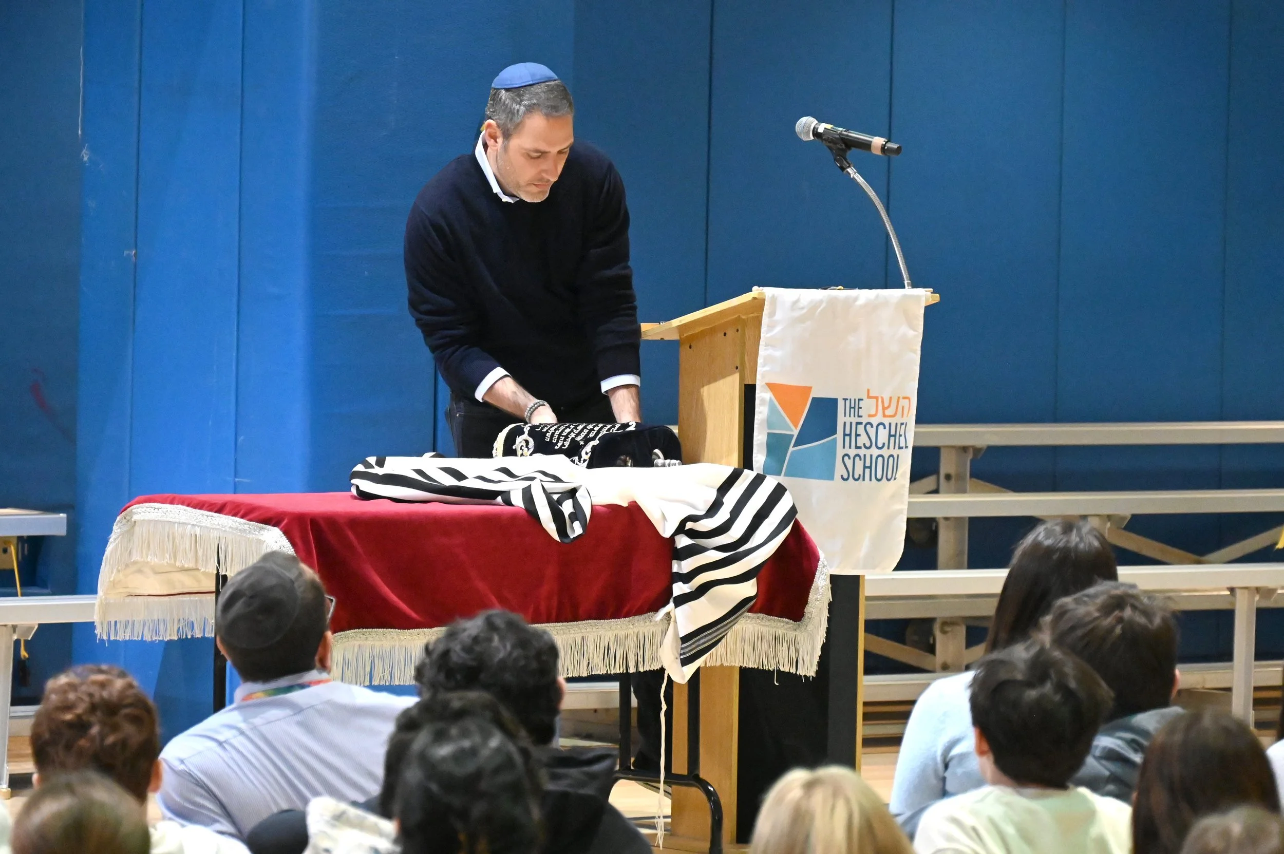 High School Hears About Rescued Sefer Torah