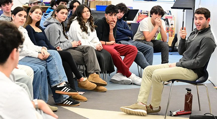 Grade 9 Hears From Eitan Armon