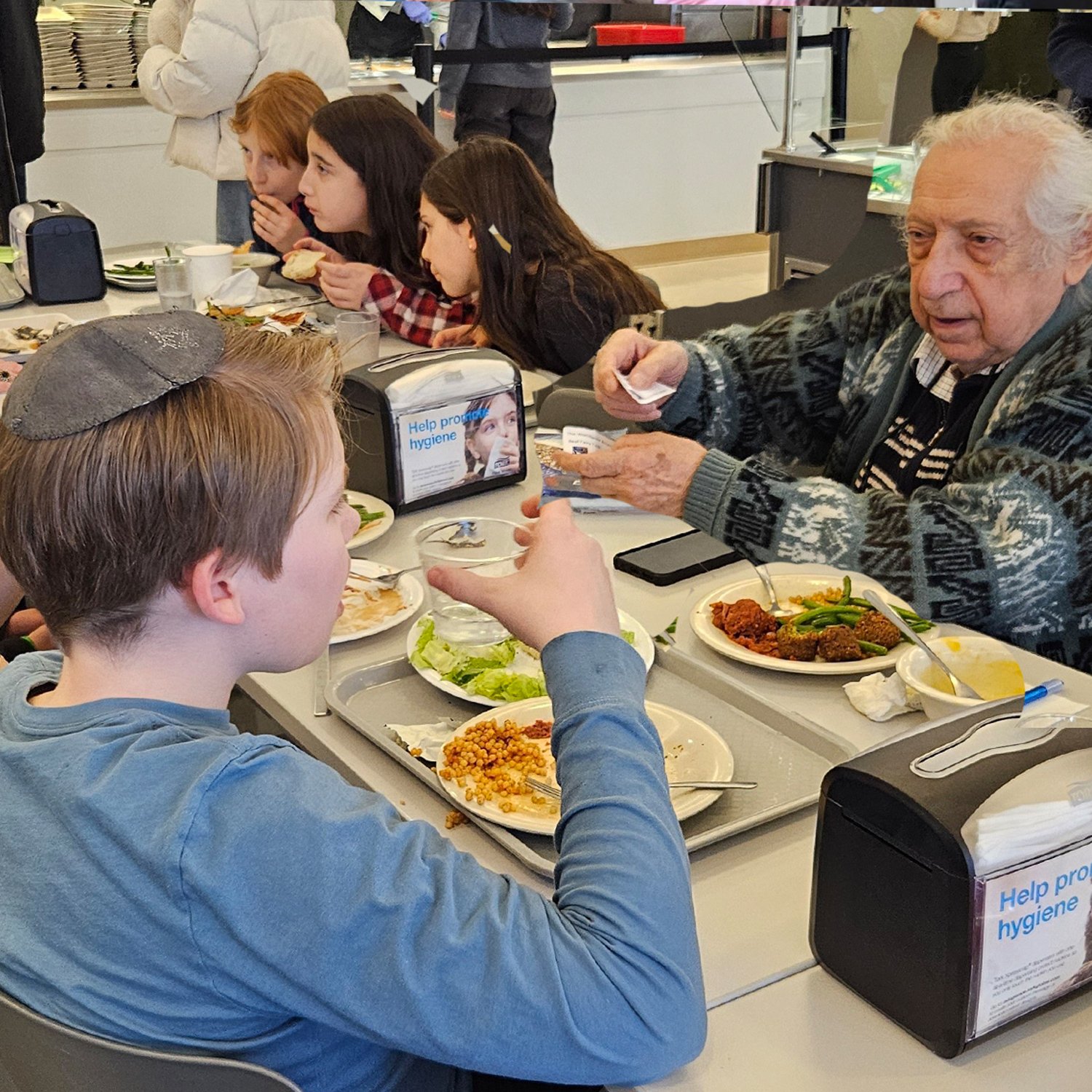 Grade 5 Reconnects With Project Ezra